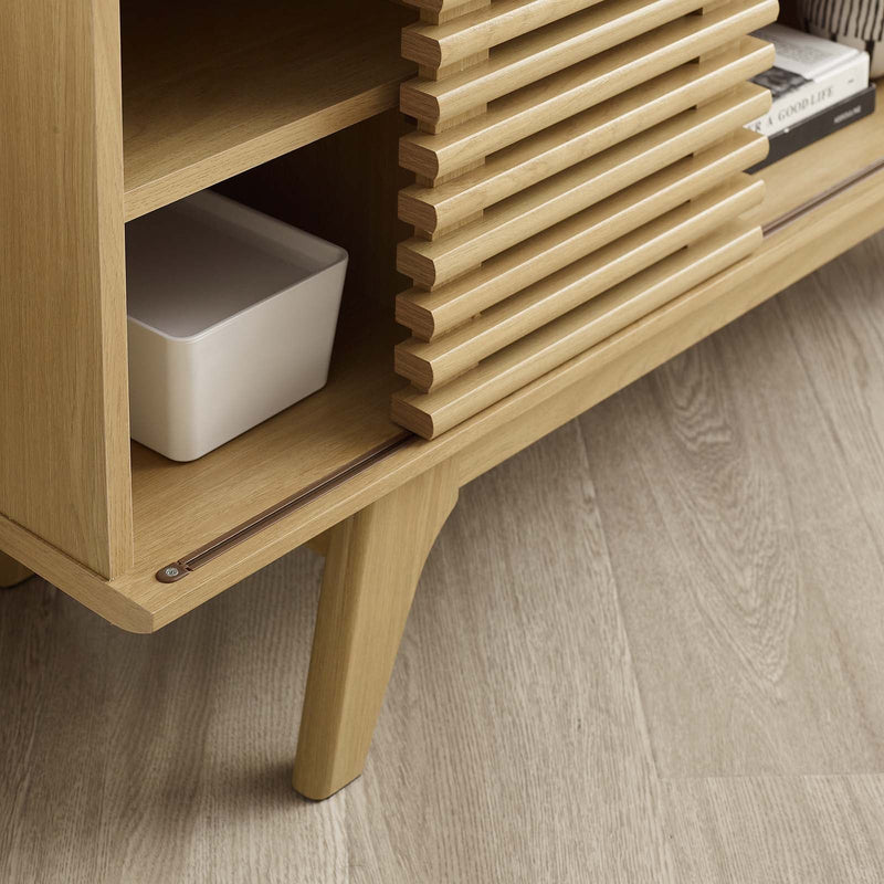 Quincya 46" Corner TV Stand