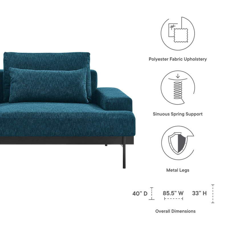Nicolas Upholstered Fabric Sofa