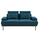Nicolas Upholstered Fabric Loveseat