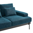 Nicolas Upholstered Fabric Loveseat