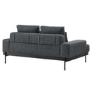 Nicolas Upholstered Fabric Loveseat