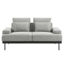 Nicolas Upholstered Fabric Loveseat