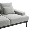 Nicolas Upholstered Fabric Loveseat