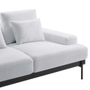 Nicolas Upholstered Fabric Loveseat