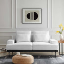 Nicolas Upholstered Fabric Loveseat