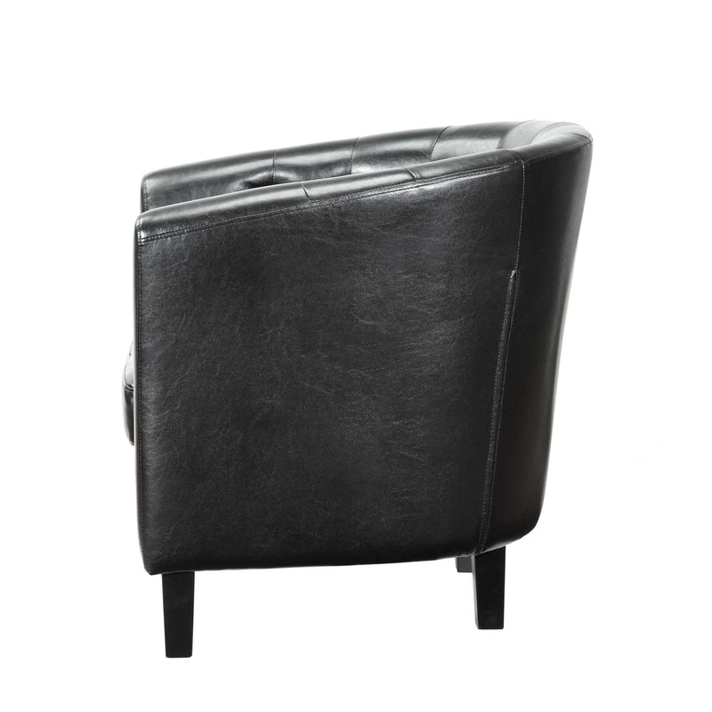 Jamal Upholstered Vinyl Armchair