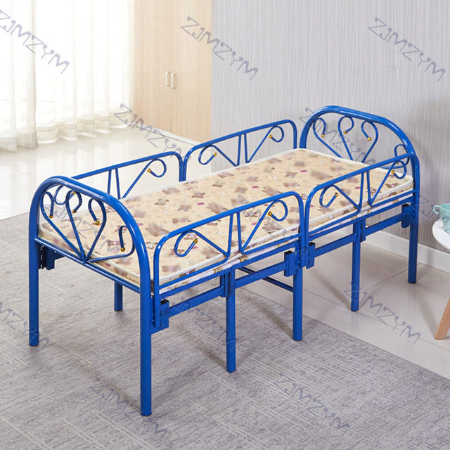 Children Folding Bed With Guardrail