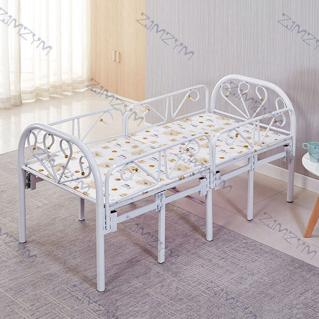 Children Folding Bed With Guardrail