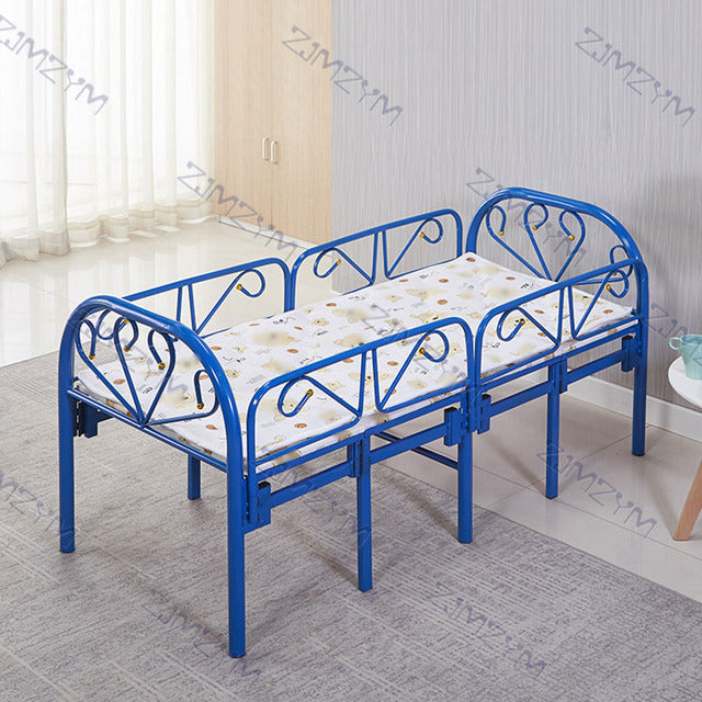 Children Folding Bed With Guardrail