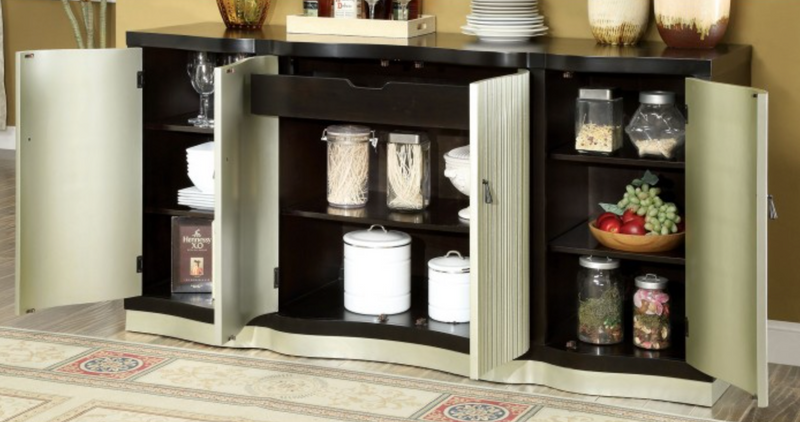 Designer Credenza Server Cabinet Console