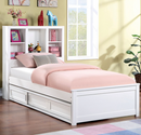 Simply Clean White Wooden Bed
