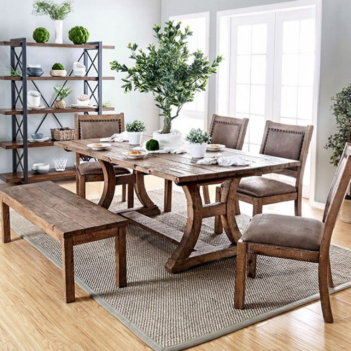 Grey 77" Dinning Table