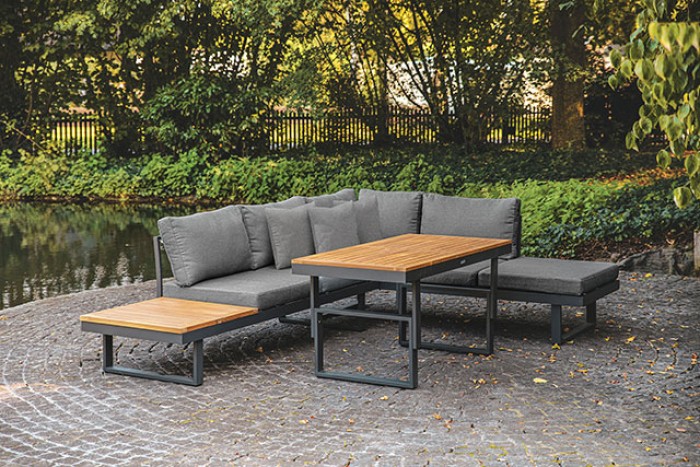 Large Adjustable Modular Outdoor Sectional