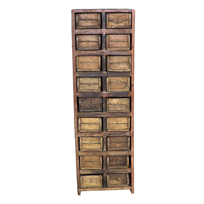 Vintage Brick Mold Cabinet